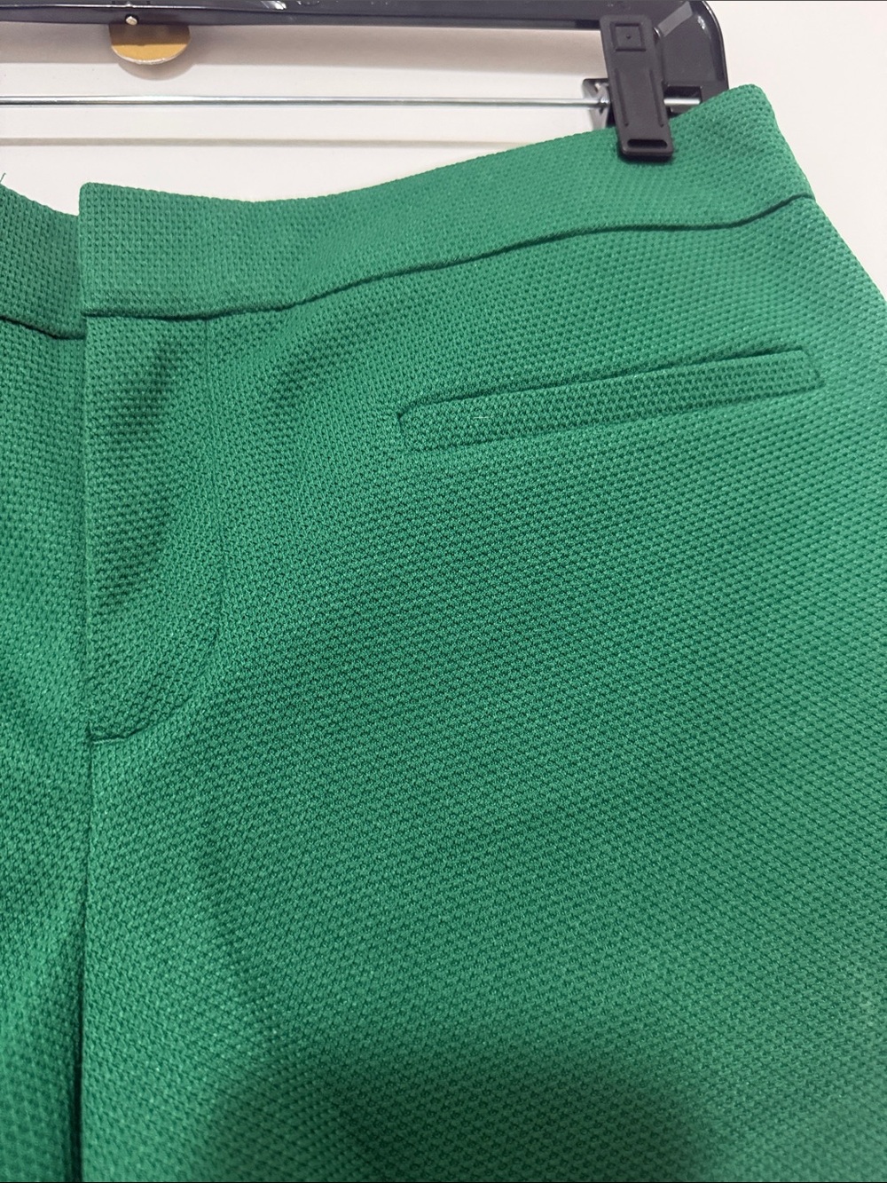 Club Monaco Emerald Green High-Waist Women’s Shorts - Picture 6 of 9